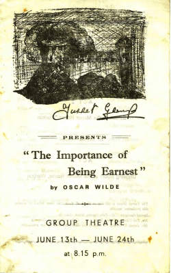 The Importance of Being Earnest Programme The Importance of