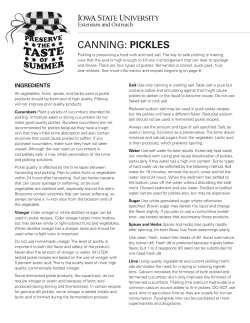 canning: pickles - Extension Store