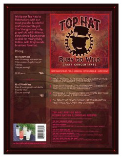 Ruby Go Wild - Top Hat Provisions