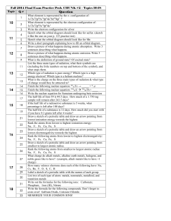Question 1s22s22p63s23p64s1