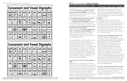 Sound Correspondence Cards - Consonant and