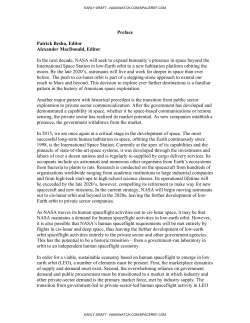 Preface Patrick Besha, Editor Alexander MacDonald