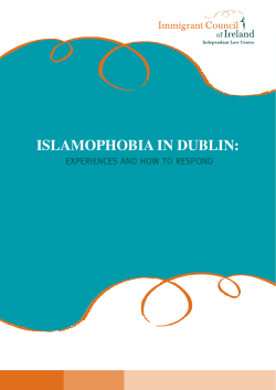 islamophobia in dublin - Immigrant Council of Ireland