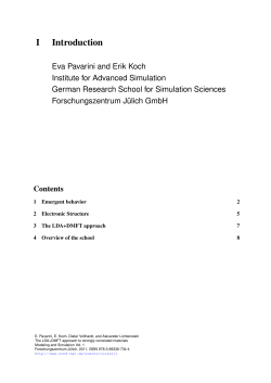 I Introduction - cond