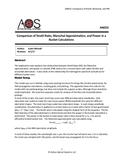 AN023 - Active Optical Systems, LLC