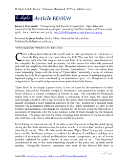 Reviewed by John Prados, Senior Fellow, National Security