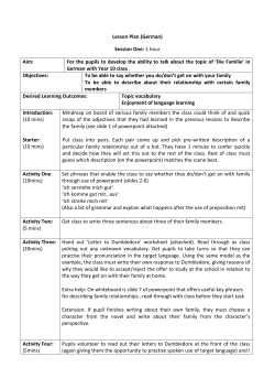 Learning German via Harry Potter