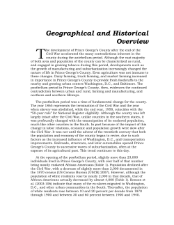 Geographical and Historical Overview