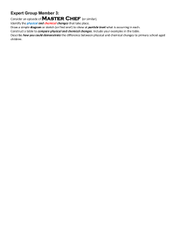 Expert Group Member 3 - ChemicalSciencesEDCU12037
