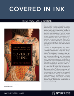 covered in ink