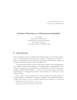 Lefschetz fibrations of 4-dimensional manifolds