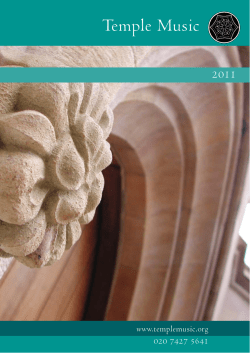 Temple Music Foundation