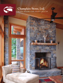natural building stone product selector