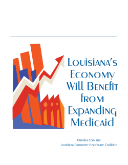 Louisiana`s Economy Will Benefit from Expanding