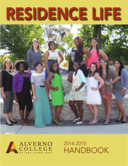 handbook - Alverno College
