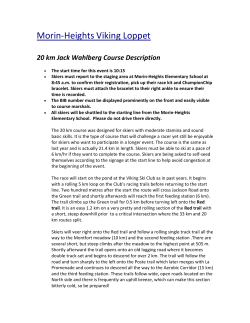 Morin-Heights Viking Loppet