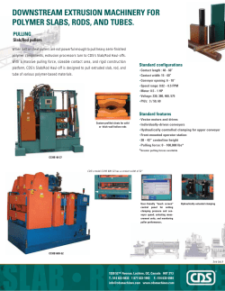 Slab and Rod Machinery