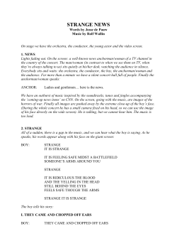 strange news libretto