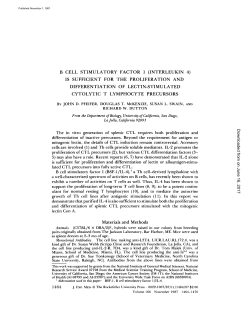 b cell stimulatory factor 1 (interleukin 4) is sufficient for the