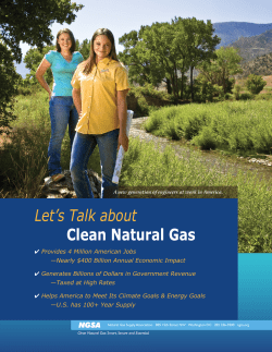 NGSA Booklet 6-16 - Natural Gas Supply Association