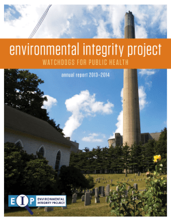 EIP - Environmental Integrity Project