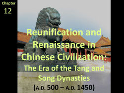 Song Dynasty - WordPress.com