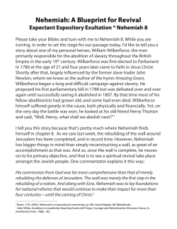 6.14.15 Nehemiah - Expectant Expository Exultation