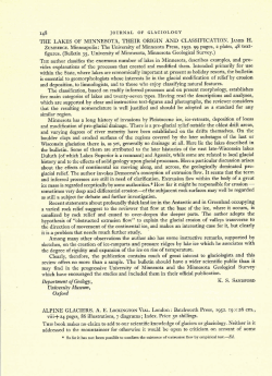 Department o/Geology, University Museum, Oxford