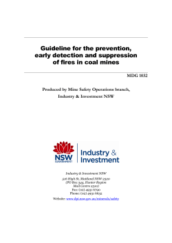 MDG 1032 Guideline for the prevention, early detection and