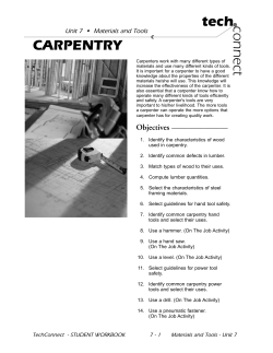 Carpentry SW UPFRONT