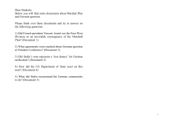 Dear Students, Below you will find some documents about Marshal