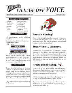 December - Vanderhaven Farm Village I