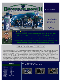 The WEEKS Ahead&hellip; - HomeTeamsONLINE