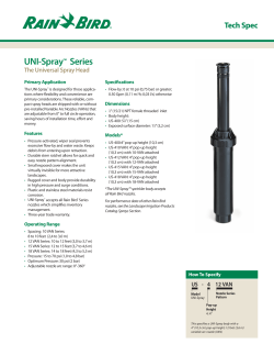 UNI-Spray&trade; Series