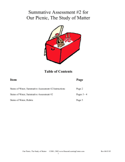 Summative Assessment 2