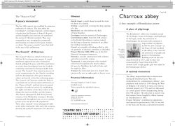 Mise en page 1 - Abbaye de Charroux