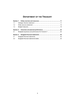 Australian 2017-18 Budget Portfolio Statements