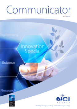 Innovation Special - NATO Communications and Information Agency