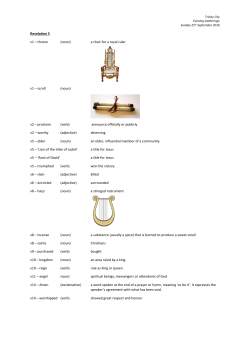 Revelation 5 v1 &ndash; throne (noun) a chair for a royal