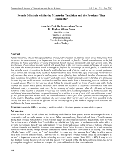 Full Text - International Journal of Humanities and Social Science