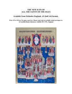 Saints of the Isles Icon