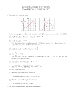 Louisiana State University Answer Key