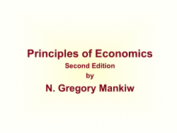 Ten Principles of Economics