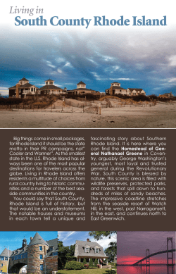 South County Rhode Island