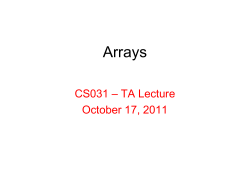 Floating Point Numbers