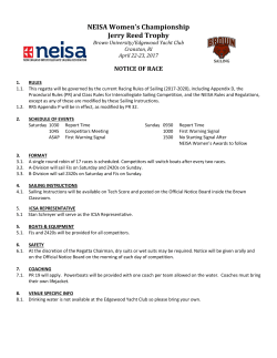 Notice of Race