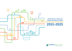 hamilton`s 10-year plan consultation document