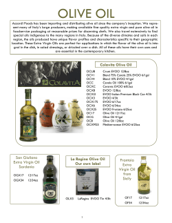 olive oil - Accardi Foods