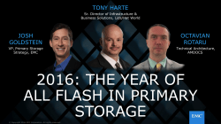2016: the year of all flash in primary storage
