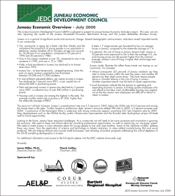 Juneau Economic Indicators July 2006